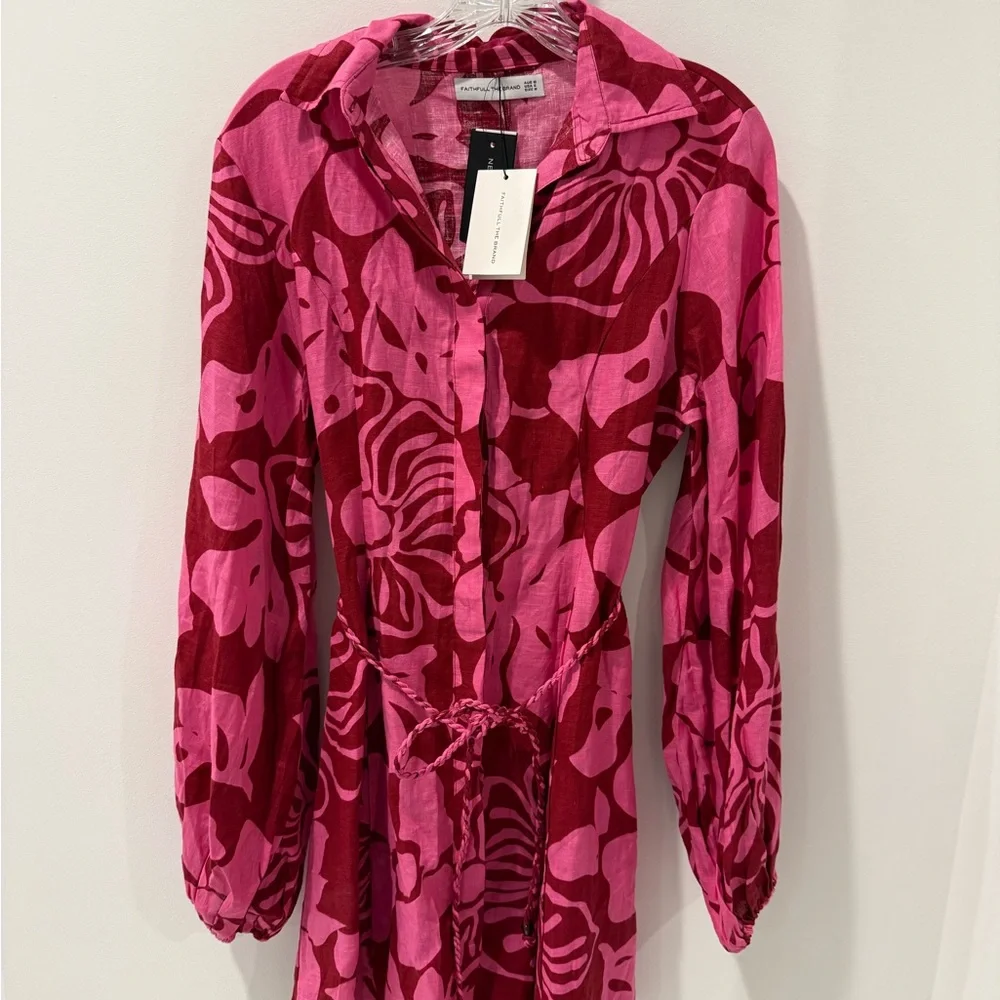 Faithfull the Brand | Rae Mini Dress NWT - Size 6 / M